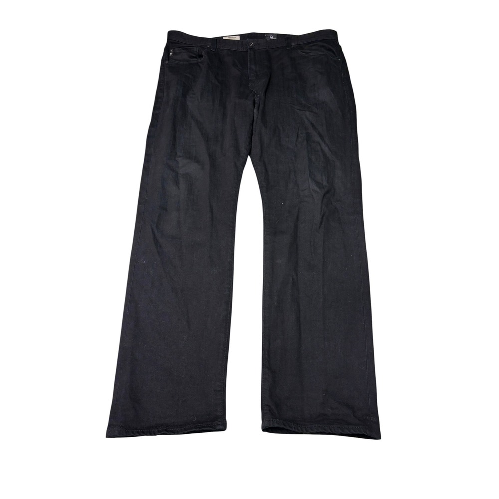 AG Adriano Goldschmied The Graduate Tailored Leg Black Jeans Mens 40x32 Made USA